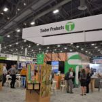 Timber Products tradeshow booth at AWFS